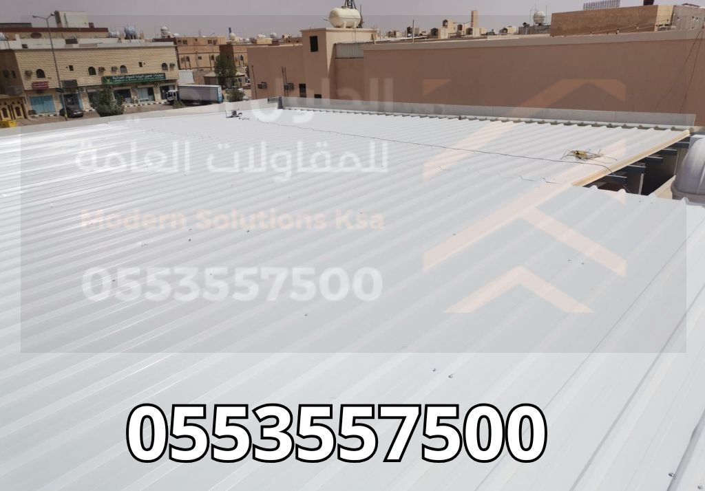 تركيب سقف ساندوتش بانل (2)