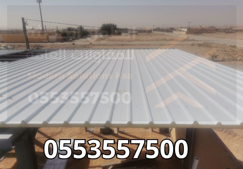 تركيب سقف ساندوتش بانل (6)