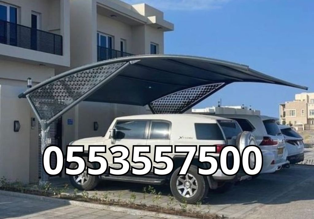 تركيب مظلات الكابولي (12)