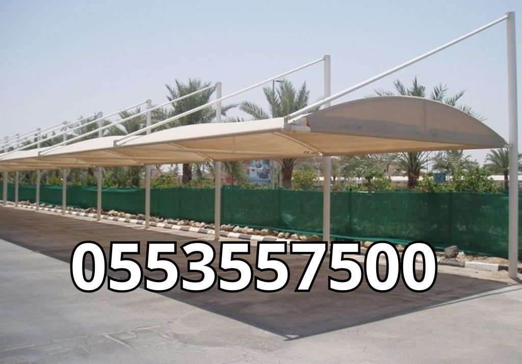 تركيب مظلات الكابولي (8)