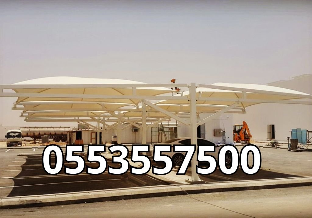 تركيب مظلات الكابولي (9)