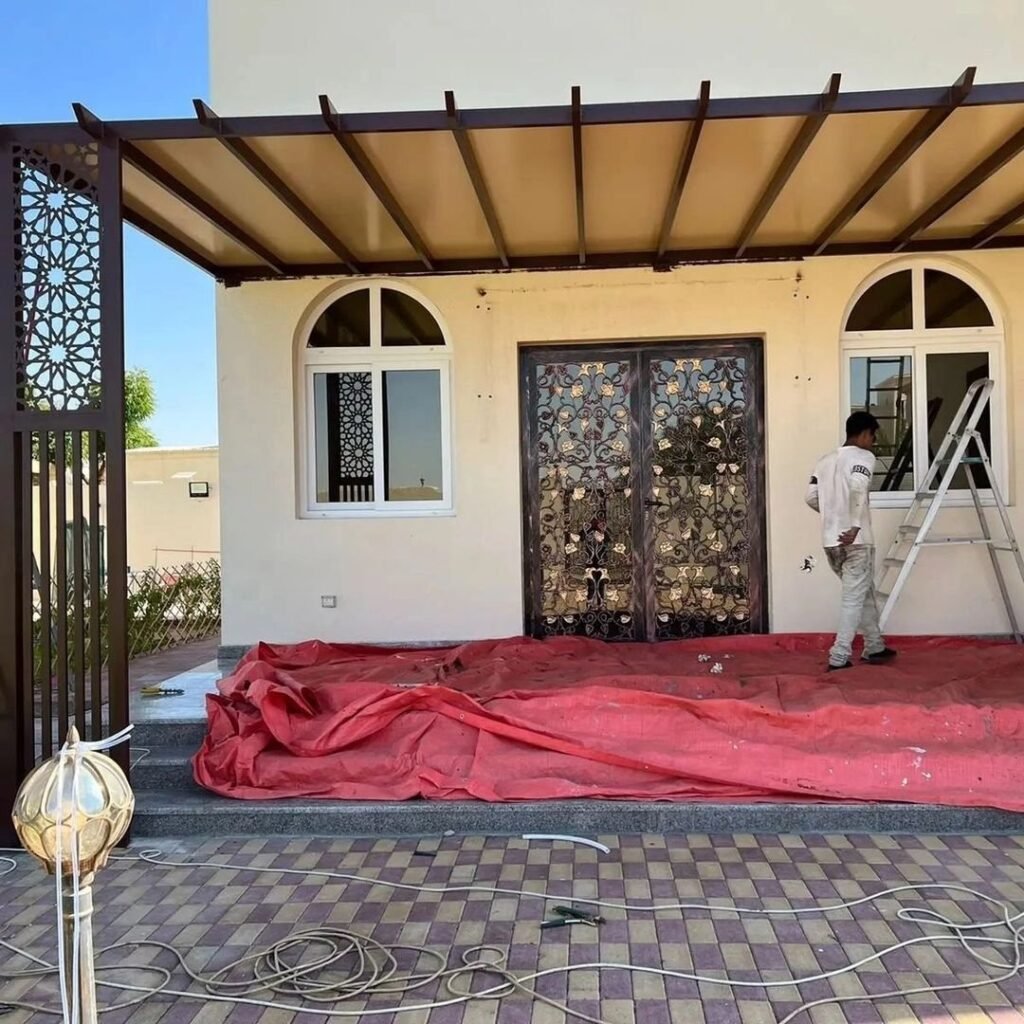 مظلات خارجية للمنازل في الرياض